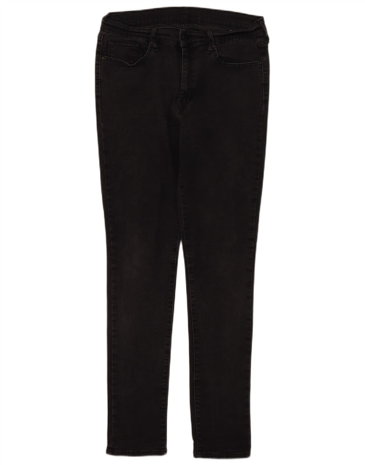 Γυναικείο Skinny Jeans Levi's W32 L32 Μαύρο βαμβακερό