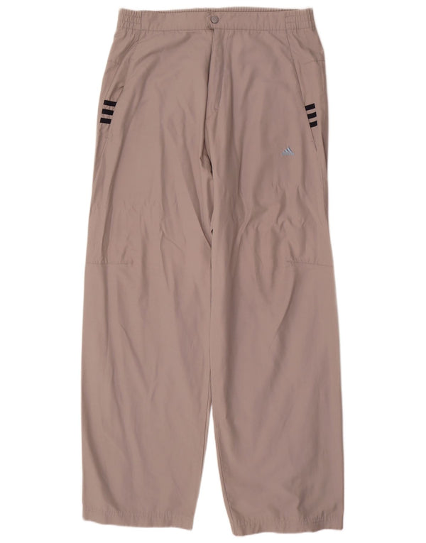 Ανδρικό ίσιο παντελόνι Chino Adidas W32 L32 Γκρι βαμβακερό