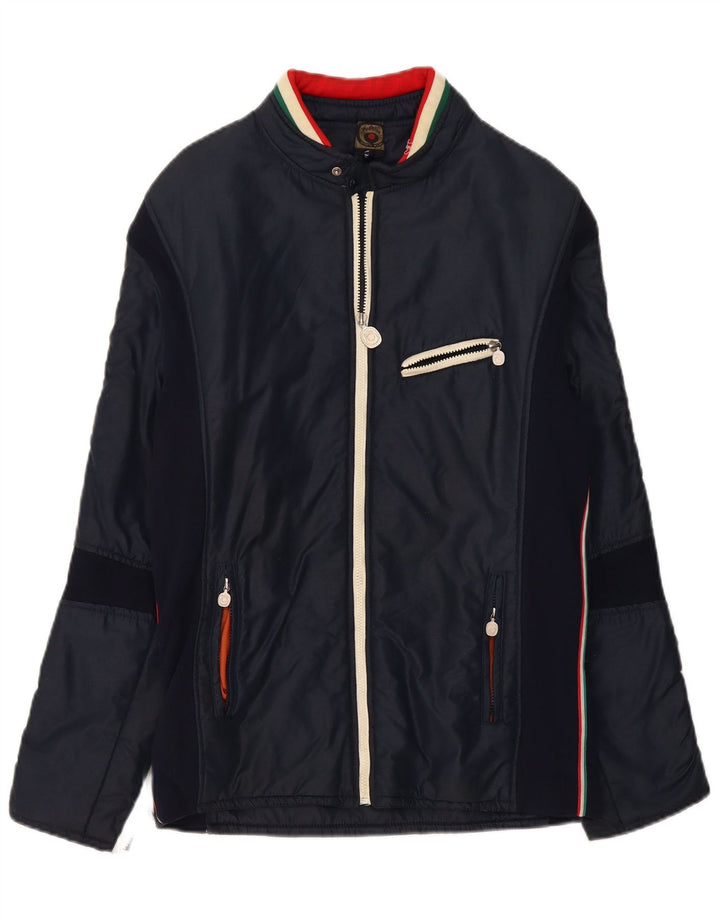 Ανδρικό μπουφάν MCROSS Racer UK 38 Medium Navy Blue Colourblock