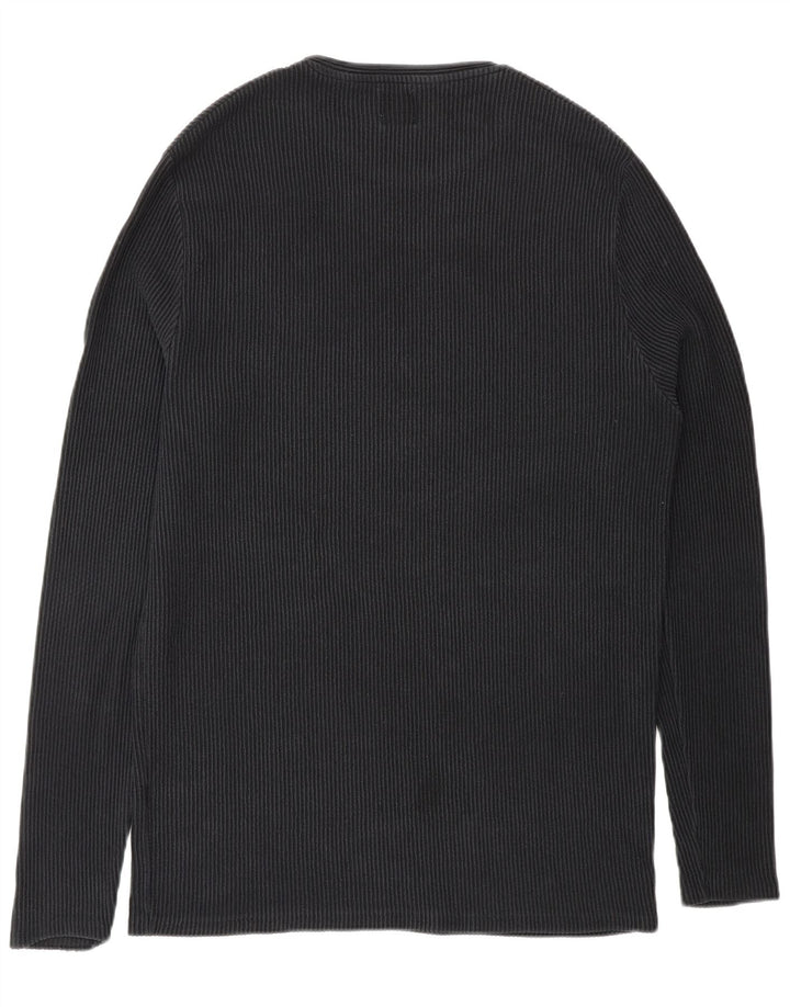 Ανδρικό πουλόβερ Zara Crew Neck Jumper XL Μαύρο