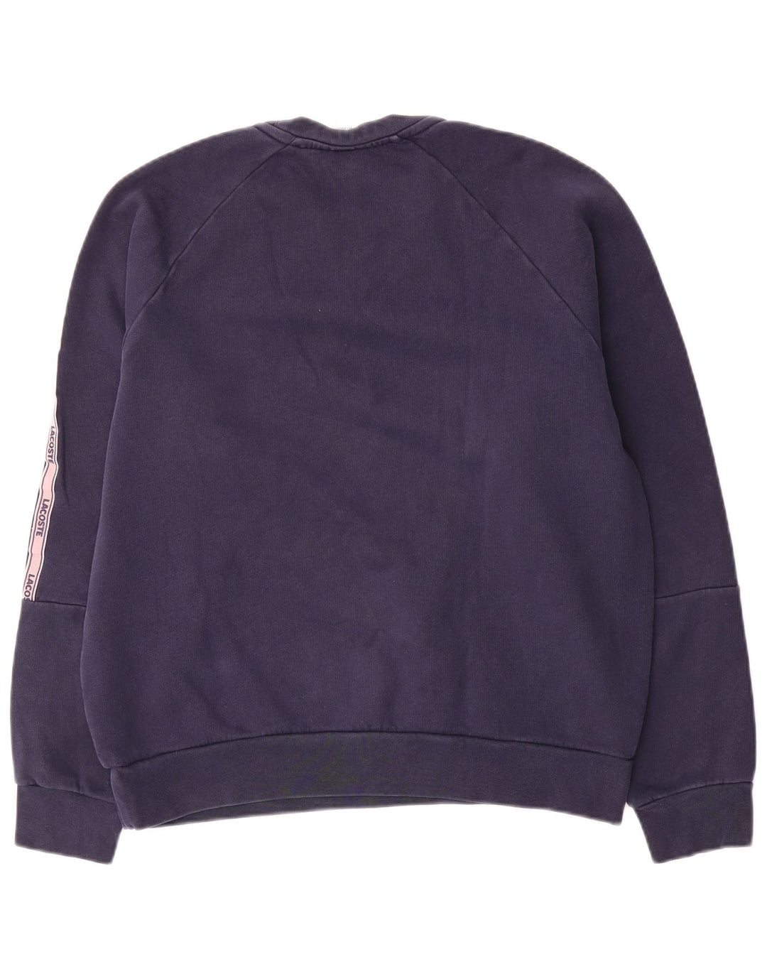 Γραφικό ανδρικό φούτερ Lacoste Jumper Size 4 Medium Navy Blue Colourblock