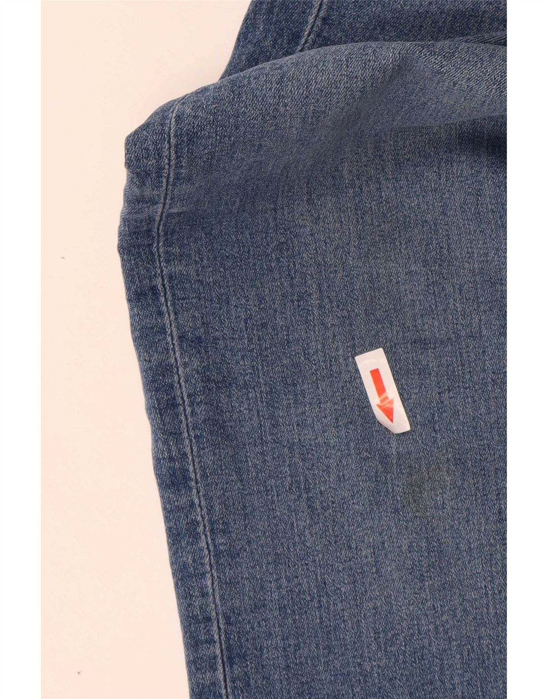 Marks & Spencer Γυναικεία Straight Jeans UK 12 Medium W30 L29 Blue Cotton