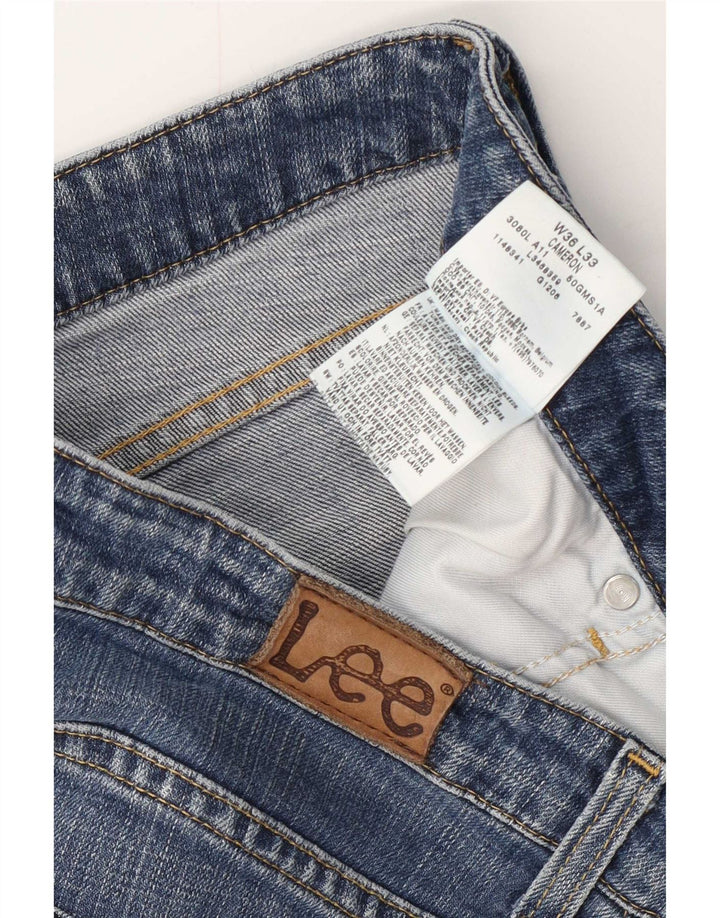 Lee Womens Cameron Bootcut Jeans W36 L28 Μπλε βαμβακερό