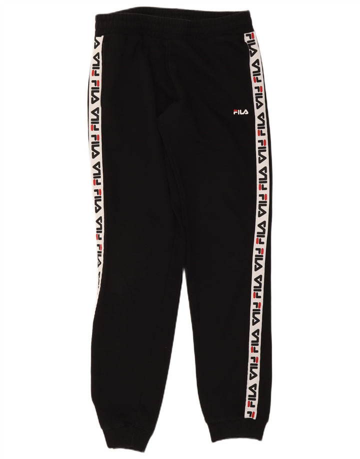 Ανδρική φόρμα γραφική Fila Παντελόνι Joggers Medium Black Colourblock