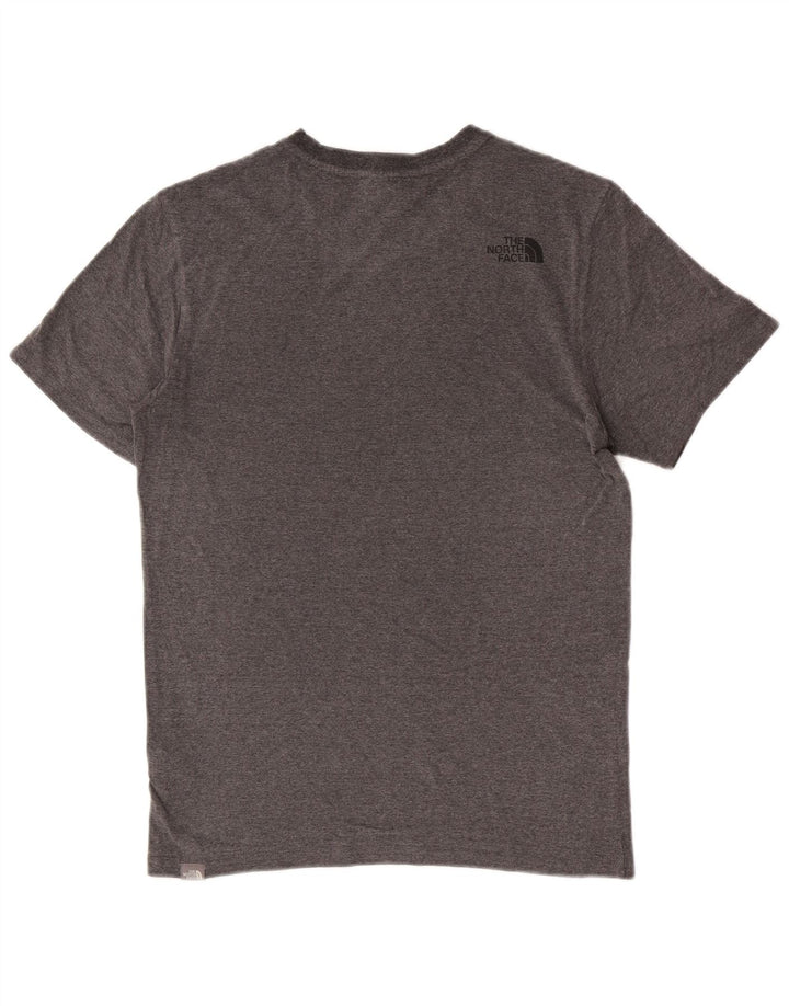 Ανδρικό T-Shirt North Face Top Small Grey Cotton