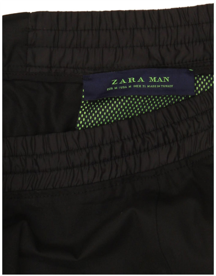 Ανδρική φόρμα Zara Παντελόνι Μεσαίο Μαύρο