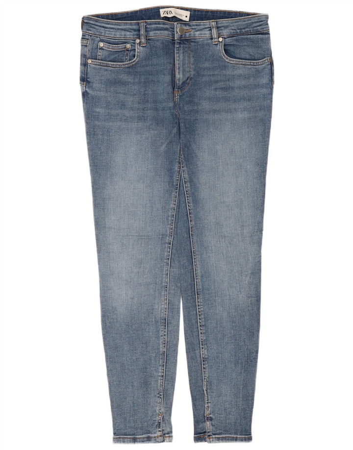 ZARA Γυναικείο Slim Jeans EU 42 Large W32 L28 Blue