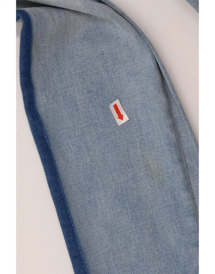 SUPERDRY Womens Alexia Jegging Jeans W26 L30 Blue Colourblock