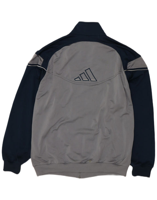 Ανδρική φόρμα Adidas Top Jacket UK 44/46 Large Grey Colourblock Polyester
