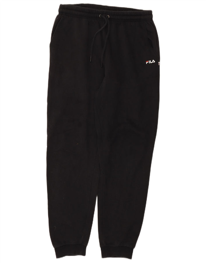 Ανδρική φόρμα Fila Παντελόνι Joggers Μεγάλο Μαύρο Βαμβακερό