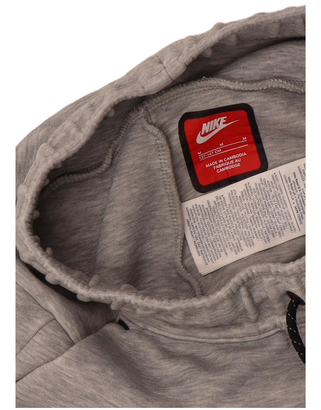 Nike Boys αθλητική φόρμα παντελόνι Joggers 10-11 ετών μεσαίο γκρι βαμβακερό
