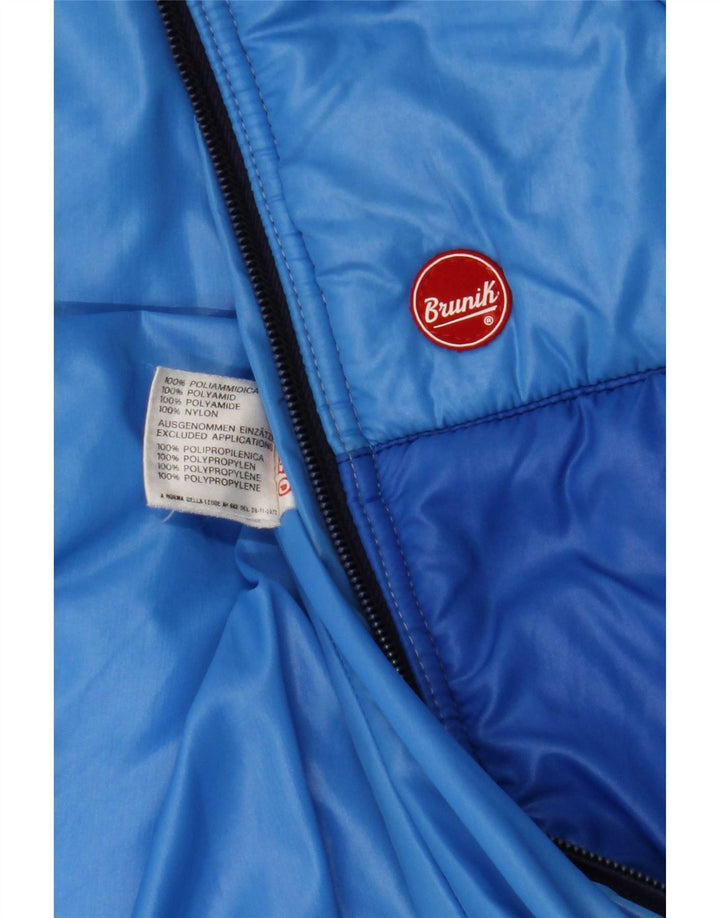 Γυναικείο μπουφάν Brunik με επένδυση IT 48 XL Blue Colourblock Polyamide