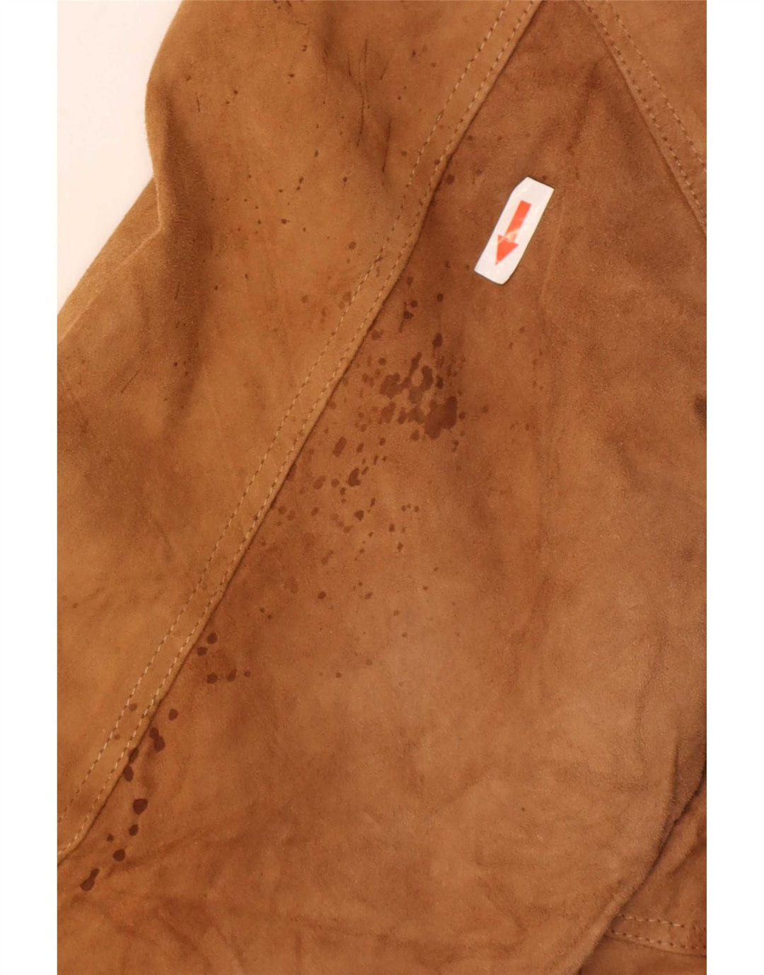 Yorn Γυναικείο Υπερμεγέθη Σουέτ Πανωφόρι EU 40 Medium Brown Δέρμα