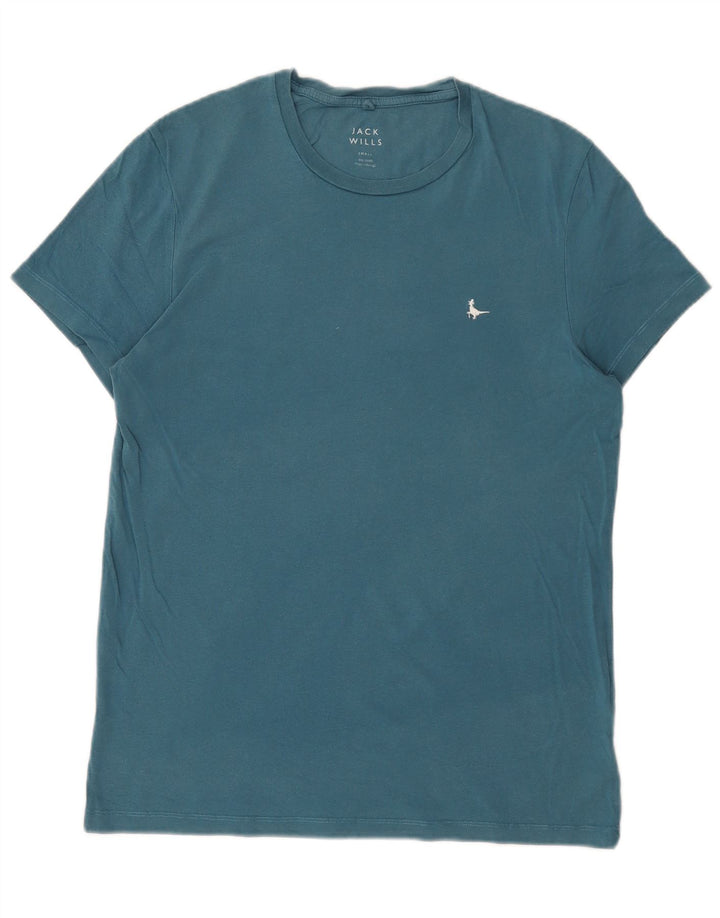 Jack Wills Ανδρικό T-Shirt Top Small Blue