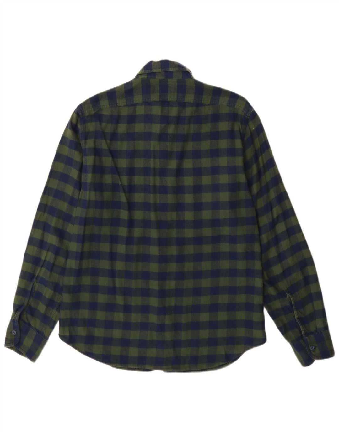 Ανδρικό φανελένιο πουκάμισο J. Crew, μεσαίο μπλε βαμβακερό