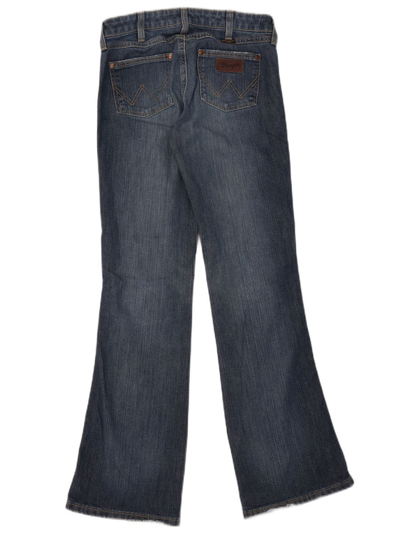 Wrangler Womens Eve Bootcut Jeans W28 L32 Μπλε βαμβακερό