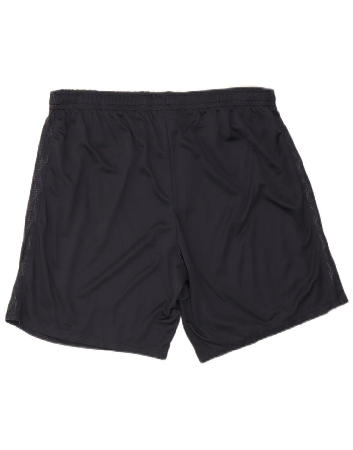 Ανδρικό αθλητικό σορτς UMBRO 2XL Navy Blue Geometric Polyester