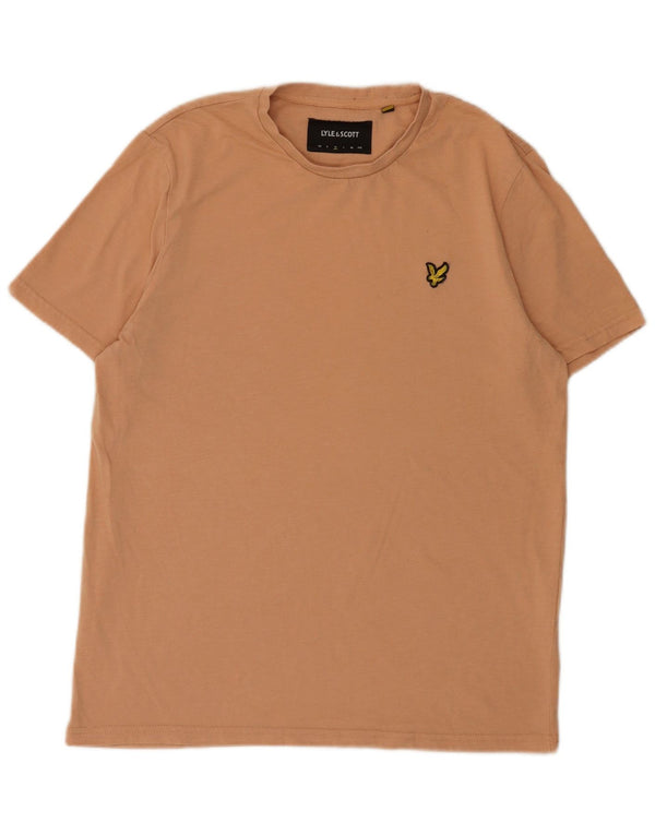 Ανδρικό T-Shirt Lyle & Scott Top Medium Pink Polyester