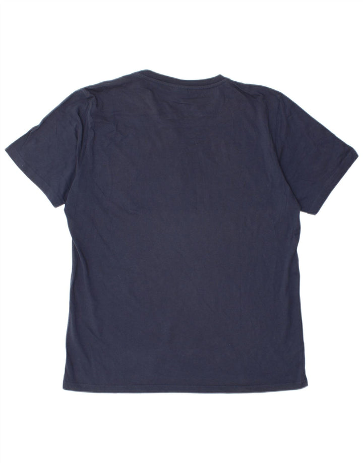 Ανδρικό γραφικό T-Shirt North Sails Top Large Navy Blue από βαμβάκι