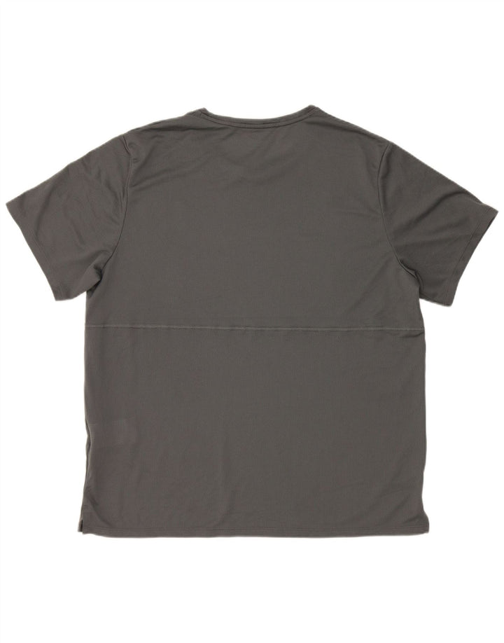 Ανδρικό T-Shirt Nike Dri Fit Top XL Grey Polyester