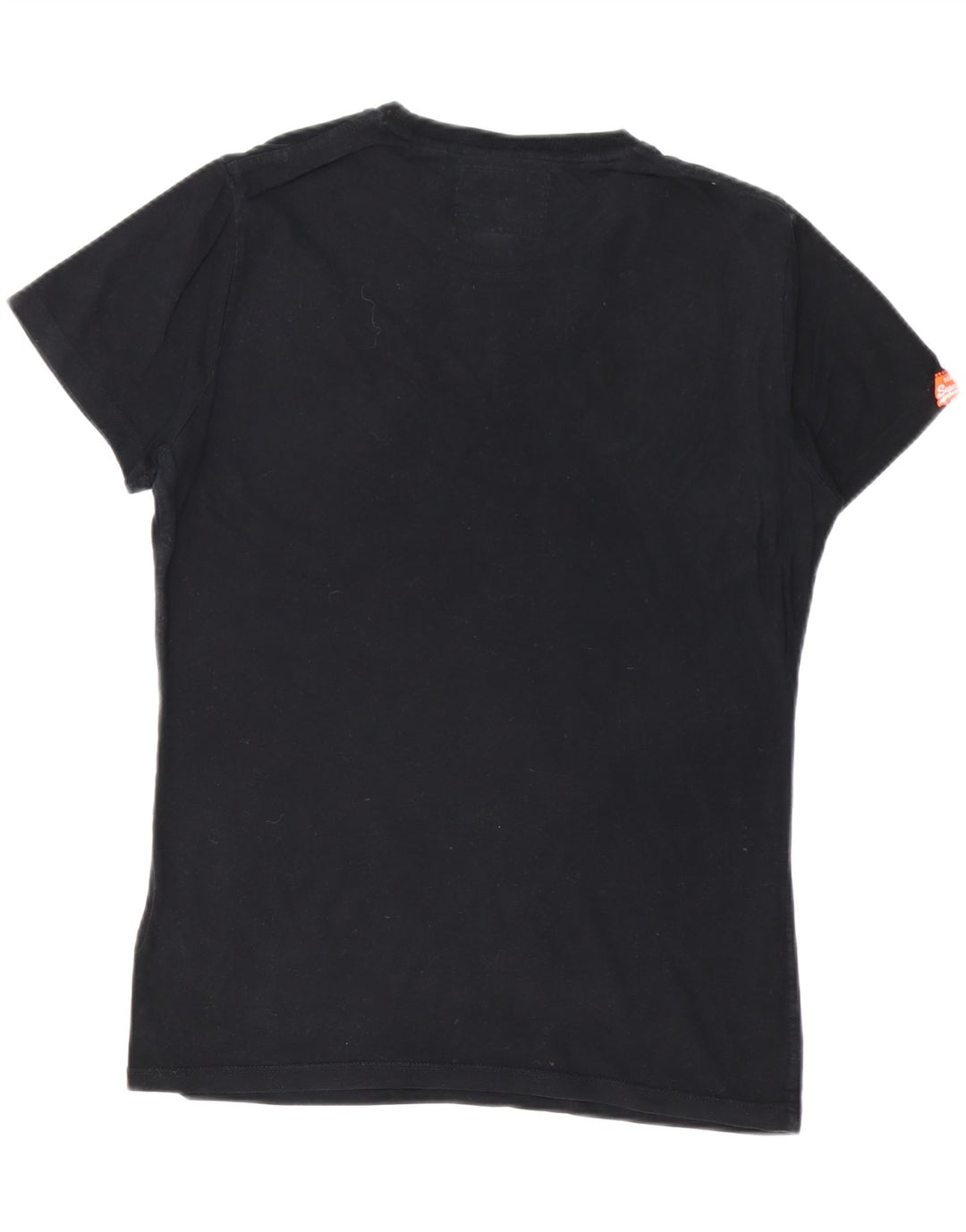 Ανδρικό T-Shirt SUPERDRY Top Μεσαίο μαύρο βαμβακερό
