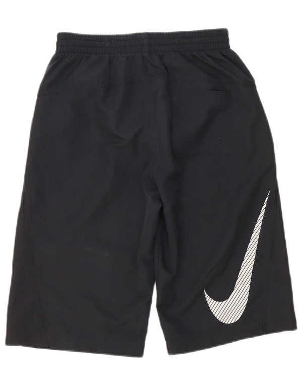 Γραφικό αθλητικό σορτς Nike Boys 12-13 ετών μεγάλο μαύρο