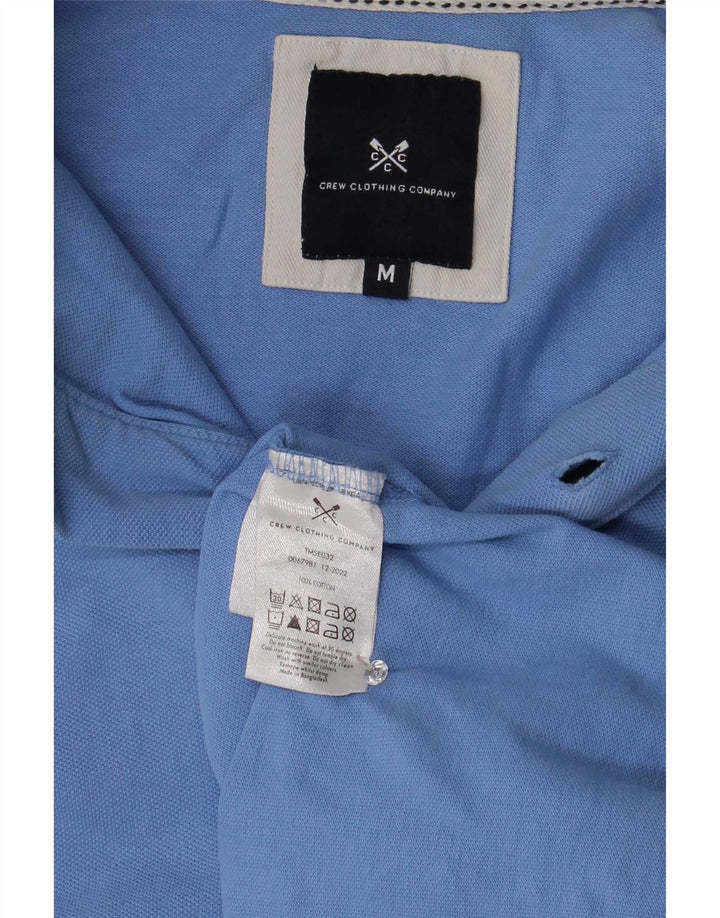 Ανδρικό μπλουζάκι πόλο Crew Clothing, Βαμβακερό μεσαίο μπλε ριγέ
