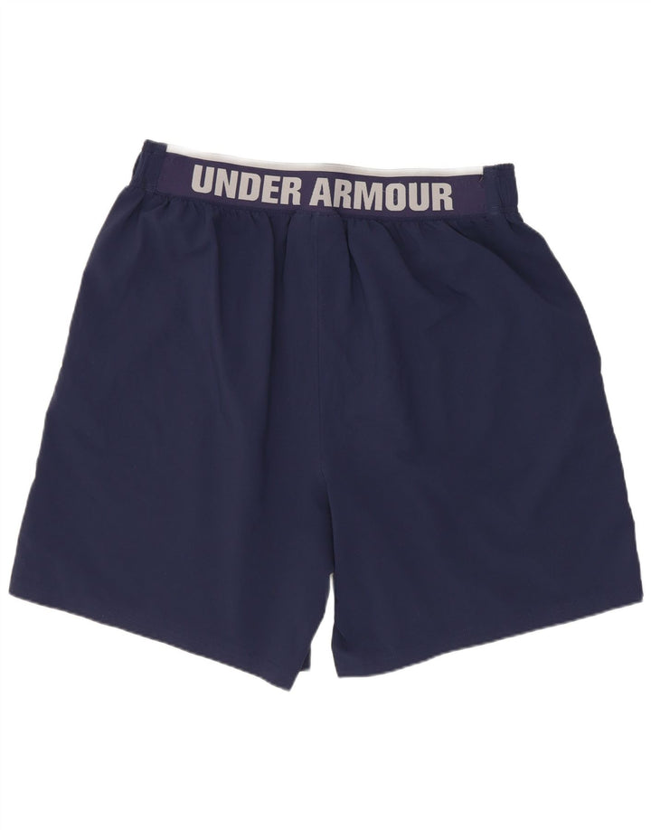 Ανδρικό γραφικό αθλητικό σορτς Under Armour Μεγάλο μπλε ναυτικό πολυεστέρα