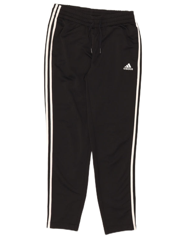 Adidas γυναικεία αθλητική φόρμα παντελόνια UK 12/14 Μεσαίο μαύρο πολυεστέρα Sports