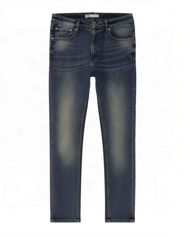 Zara Ανδρικό Skinny Jeans EU 42 Large W32 L30 Blue Cotton