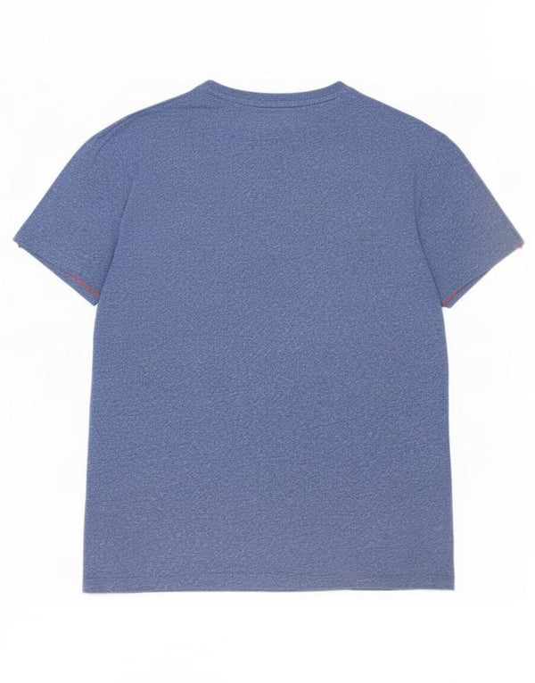 Ανδρικό T-Shirt Superdry Top Large Blue Flecked