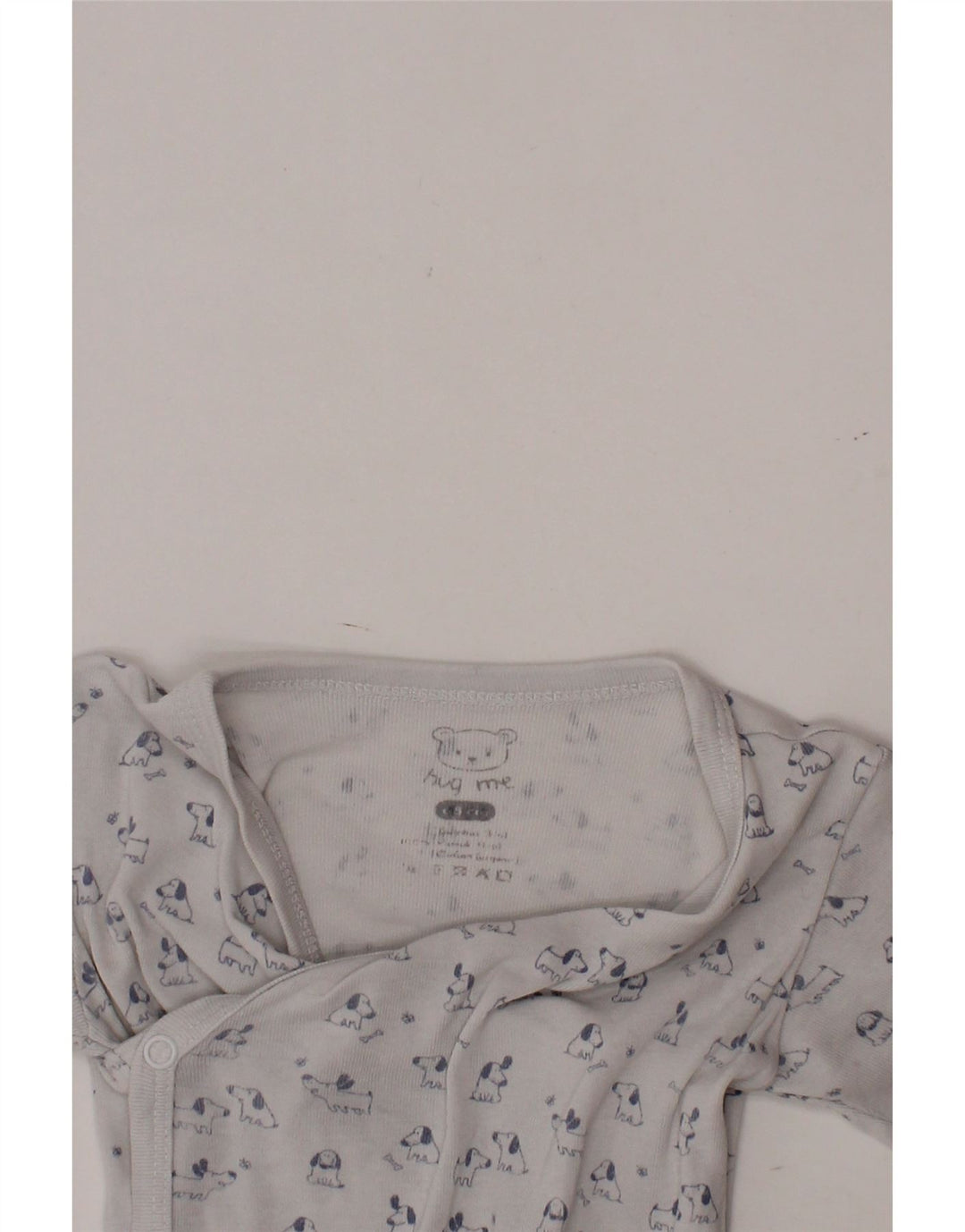Φορμάκι VINTAGE Baby Boys Graphic 0-3 Μηνών Λευκό