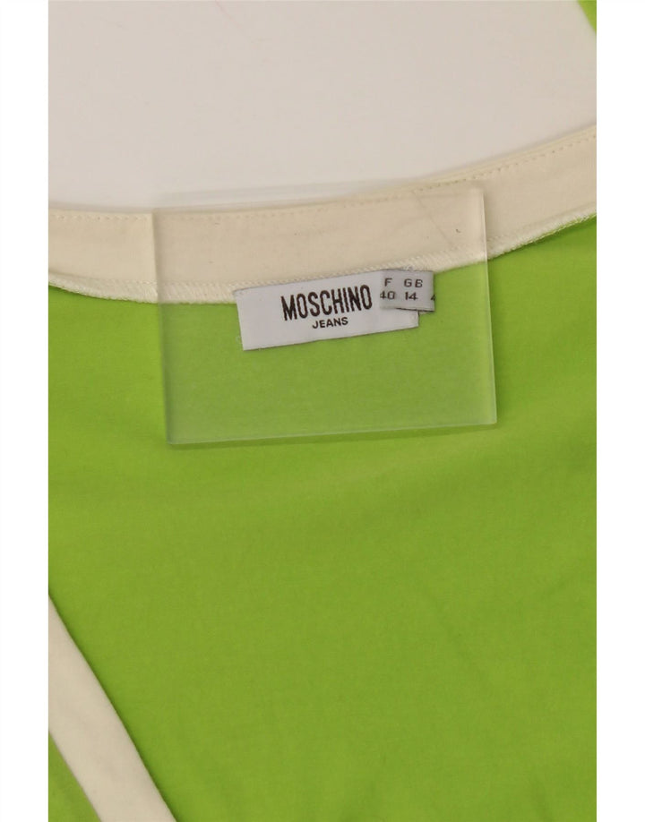 Γυναικεία ζακέτα MOSCHINO Top UK 14 Medium Green