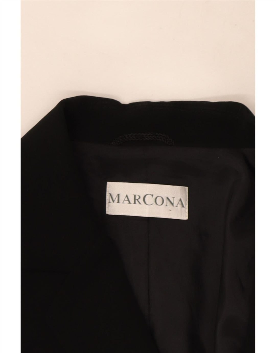 Marcona Γυναικείο μπουφάν blazer UK 16 μεγάλου μαύρου πολυεστέρα