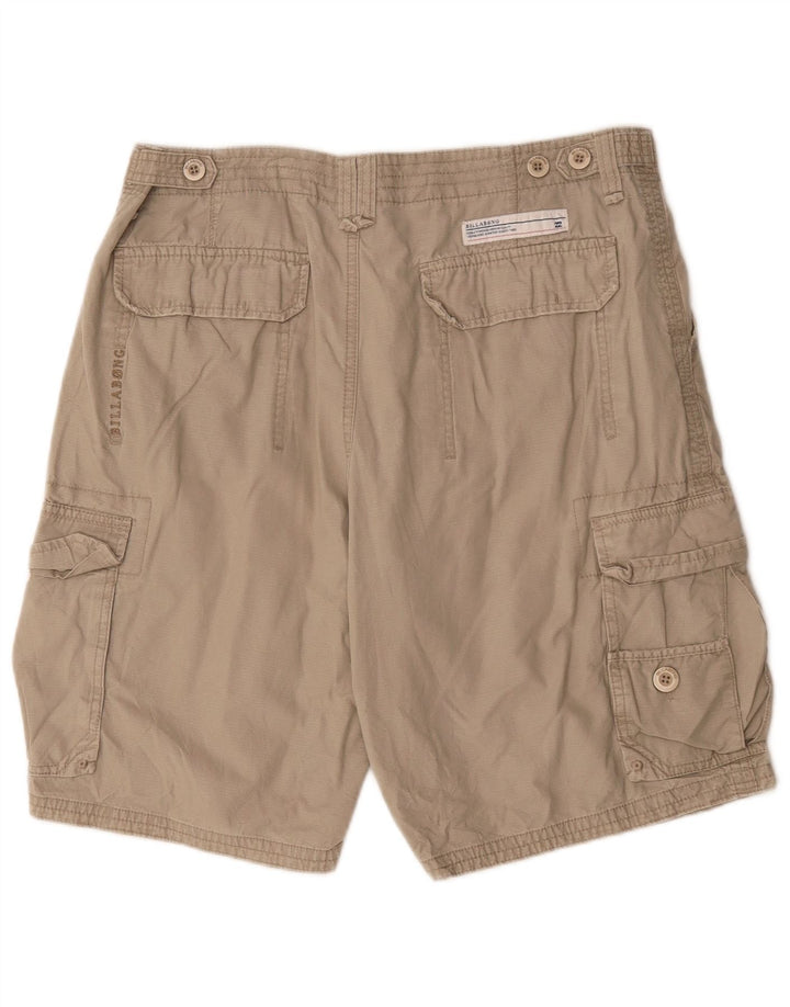 Ανδρικό σορτς Cargo Billabong W34 μεγάλο μπεζ βαμβακερό