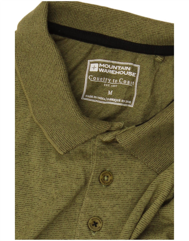 Mountain Warehouse Ανδρικό Πόλο Μπλουζάκι Μεσαίο Χακί