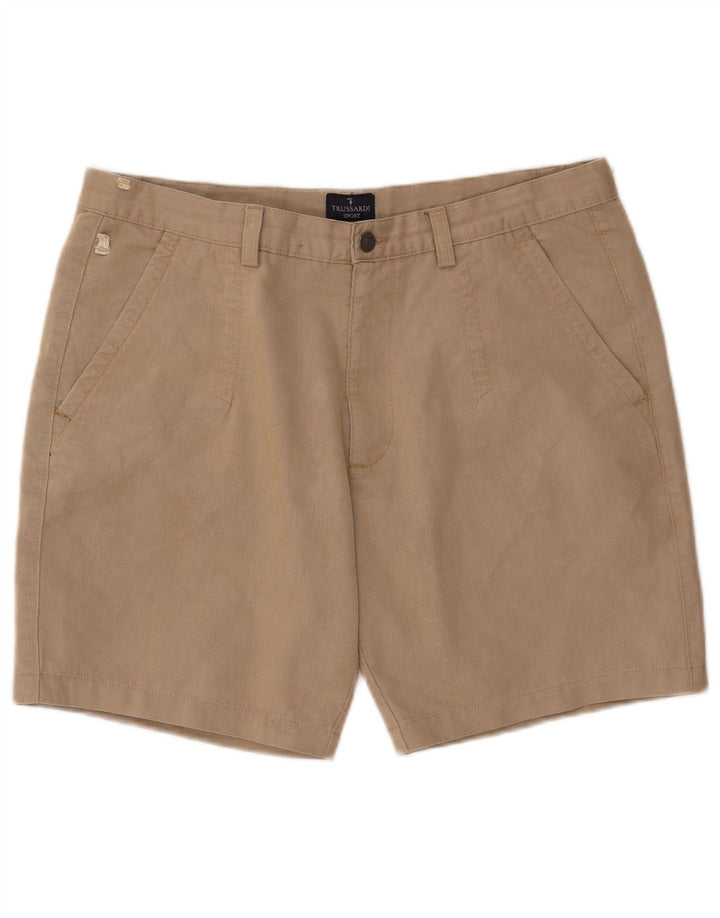 Ανδρικό σορτς Chino Trussardi W38 XL Beige