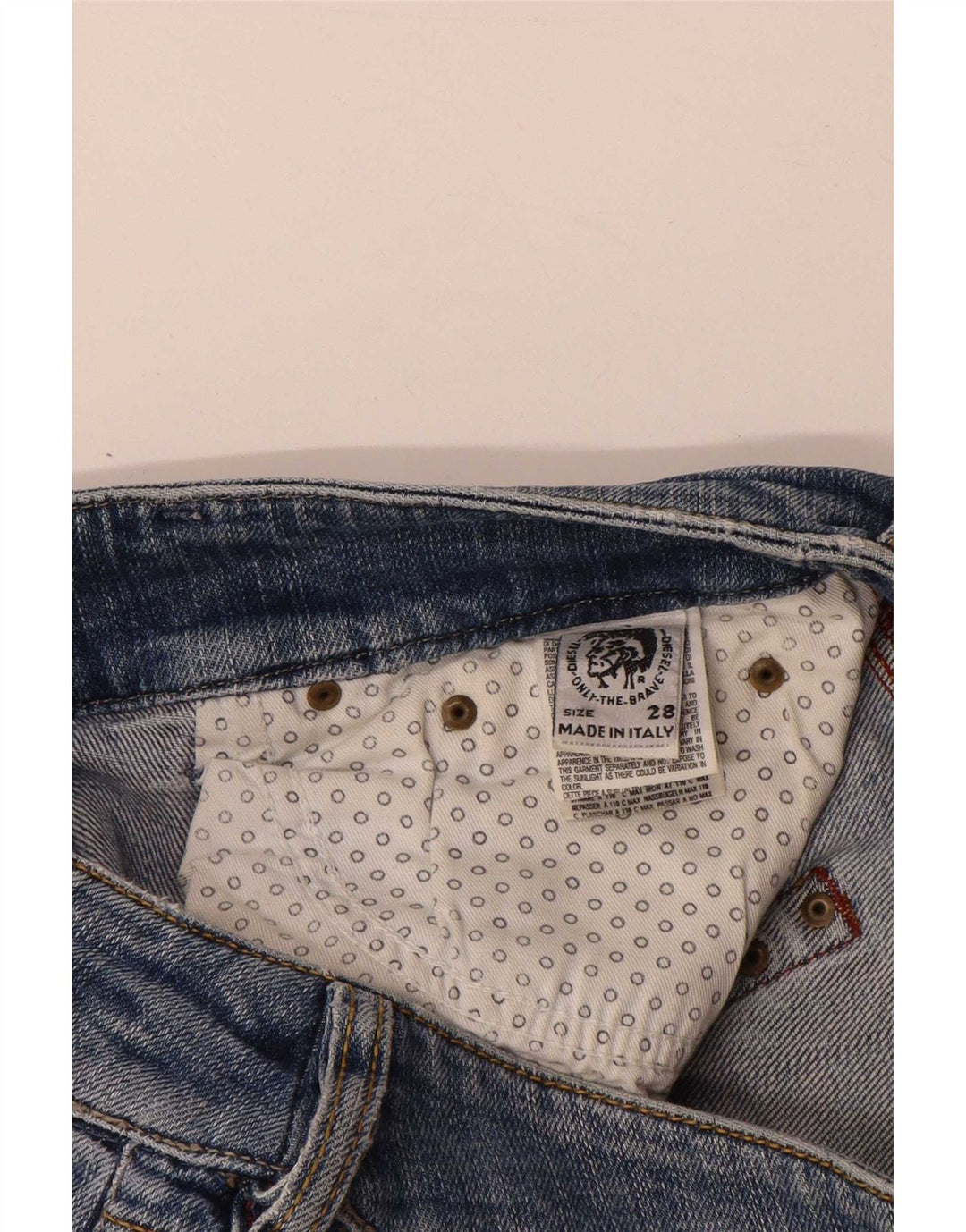Diesel γυναικείο ίσιο τζιν W28 L29 Μπλε βαμβακερό