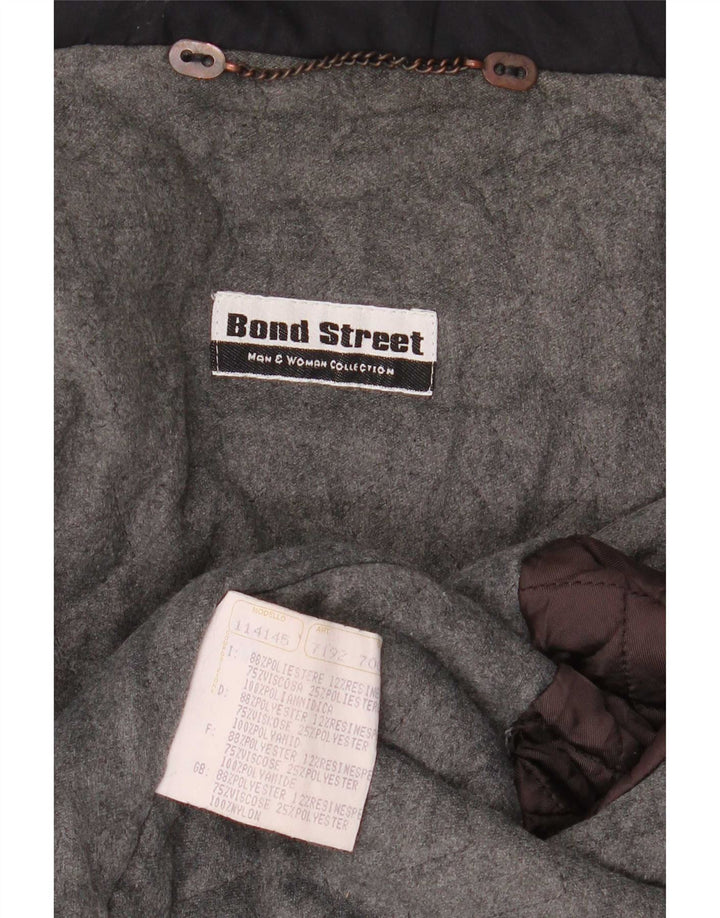 Ανδρικό παλτό αντιανεμικό Bond Street IT 52 XL Navy Blue Polyester