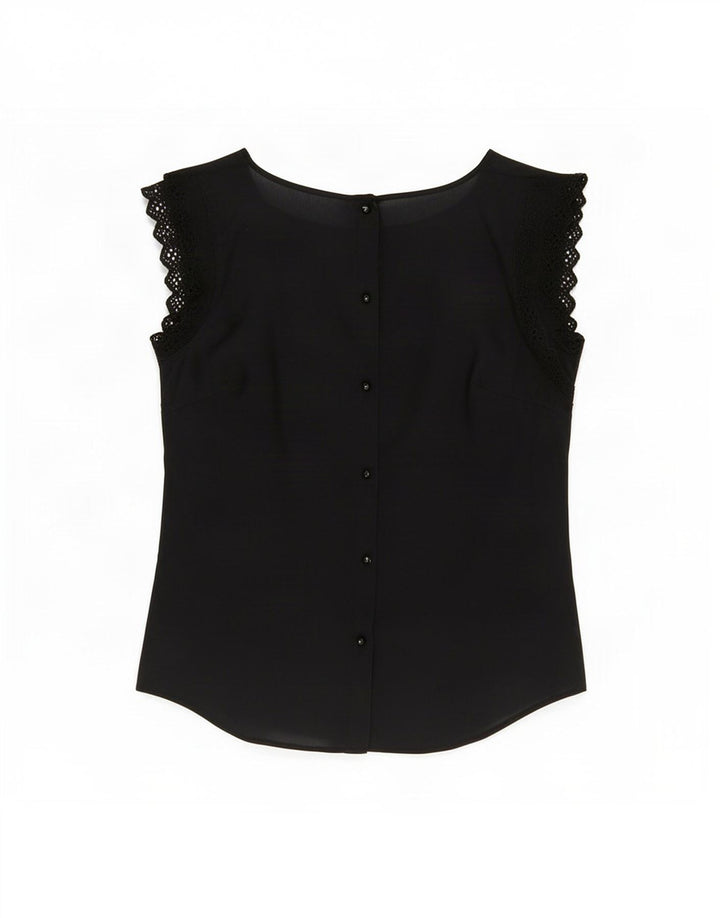 Maison Scotch Γυναικεία Μπλούζα Τοπ US 1 XS Μαύρο Μεταξωτό