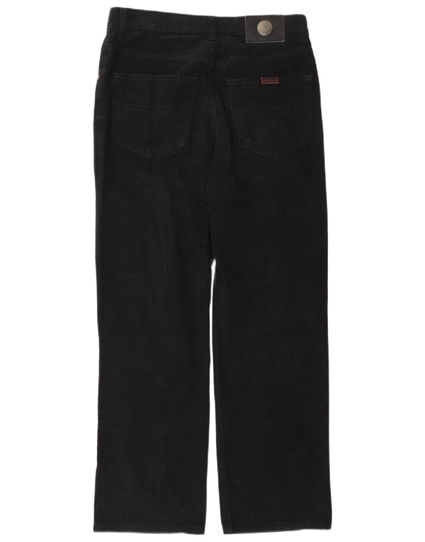 Ανδρικό τζιν Trussardi ίσιο IT 48 Medium W32 L30 Μαύρο βαμβακερό