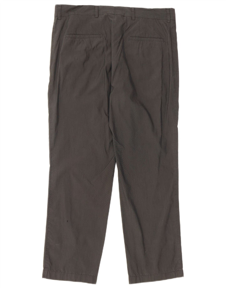 CALVIN KLEIN Ανδρικό Slim παντελόνι Chino W32 L28 Γκρι