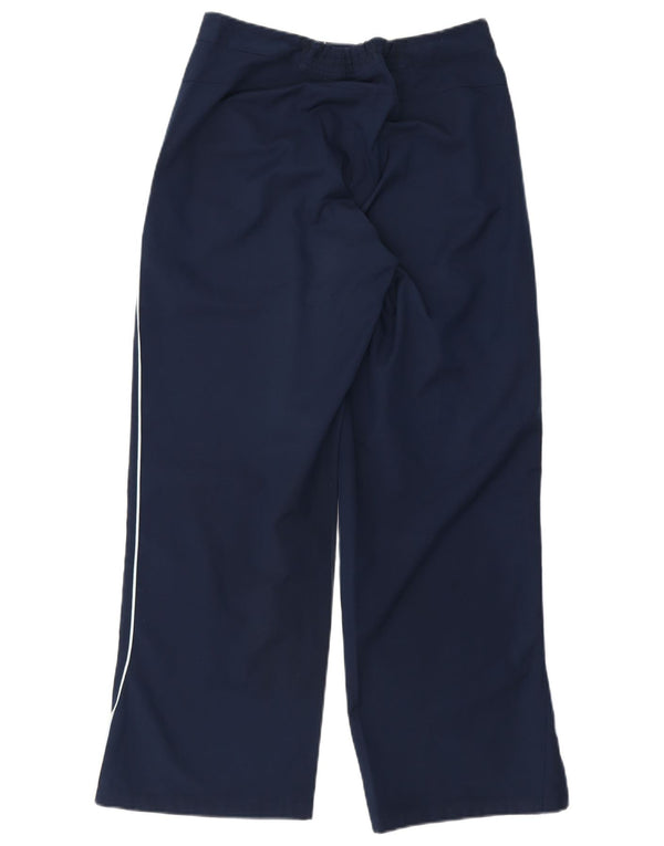 Γυναικείο casual παντελόνι Adidas UK 12 Medium W28 L27 Navy Blue