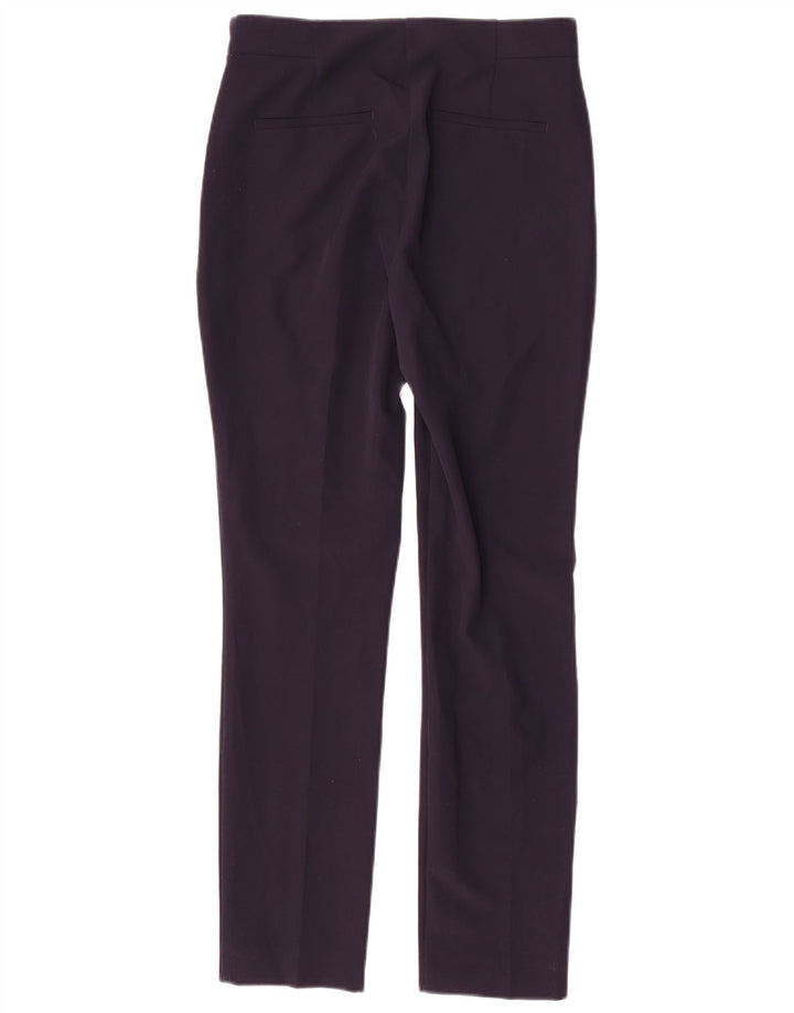 Zara Γυναικείο Slim παντελόνι Chino Medium W28 L28 Navy Blue Polyester