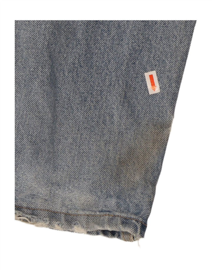 Ανδρικό τζιν Wrangler ίσιο W36 L29 Μπλε βαμβακερό