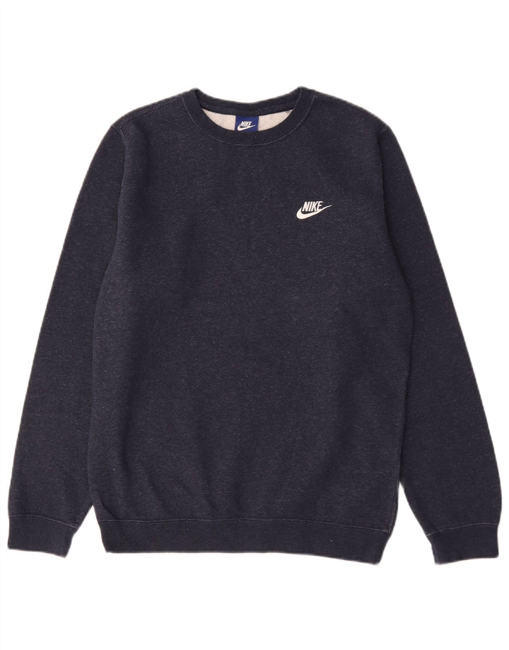 Ανδρικό φούτερ Nike πουκάμισο από βαμβακερό μπλε ναυτικό