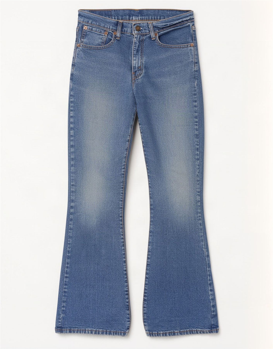 Γυναικείο τζιν Levi's Bootcut W30 L30 Μπλε βαμβακερό