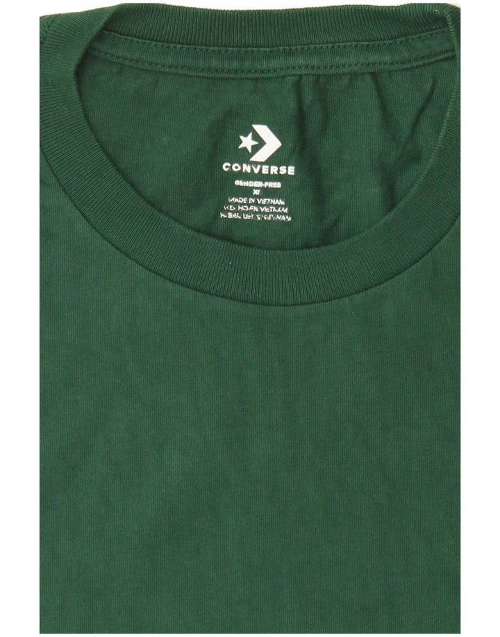 Ανδρικό T-Shirt Converse Top XS Πράσινο
