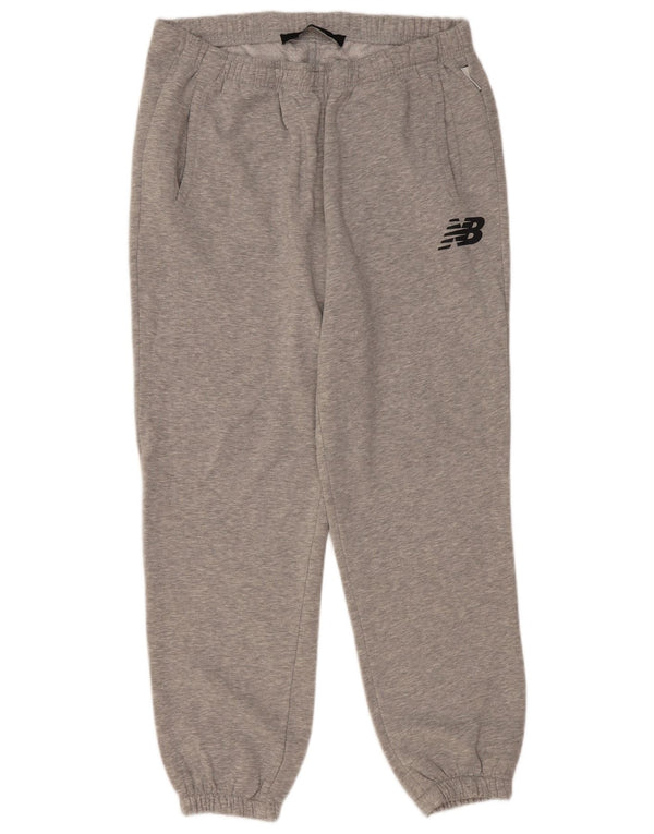 Ανδρική αθλητική φόρμα New Balance Παντελόνι Joggers Large Grey Polyester