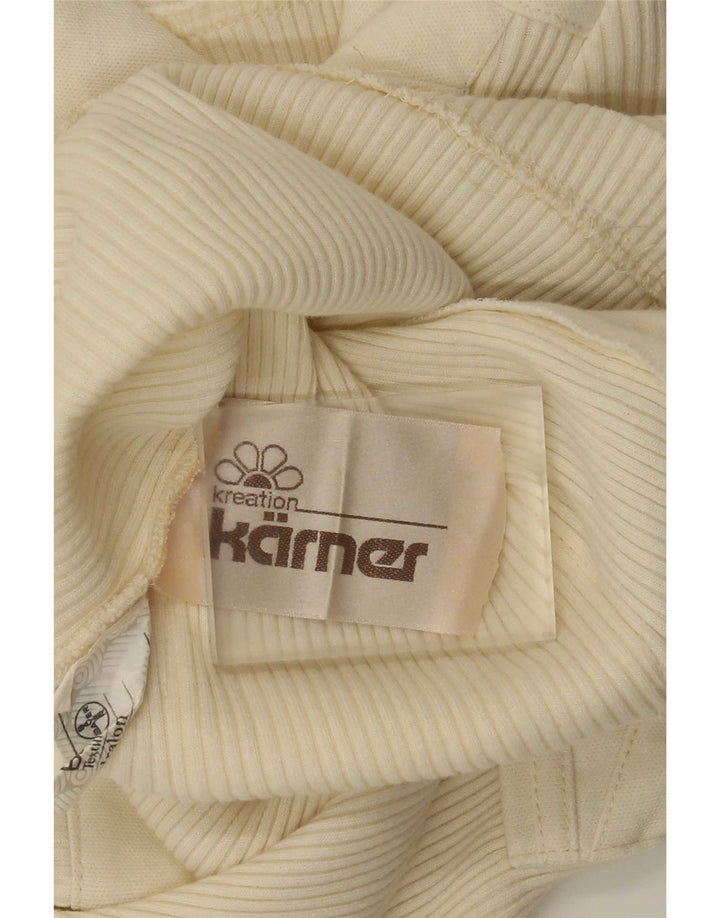 Γυναικείο κοντομάνικο ζακέτα Karner IT 40 Small Off White